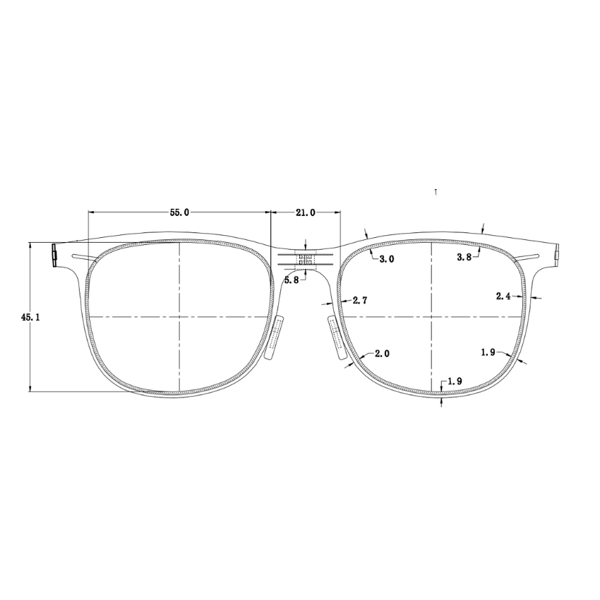 Neil Folding Sunglasses